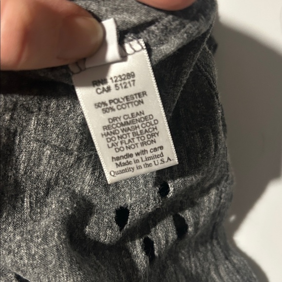 Lauren Moshi Gray Multicolor Tiger Tee - Picture 7 of 7